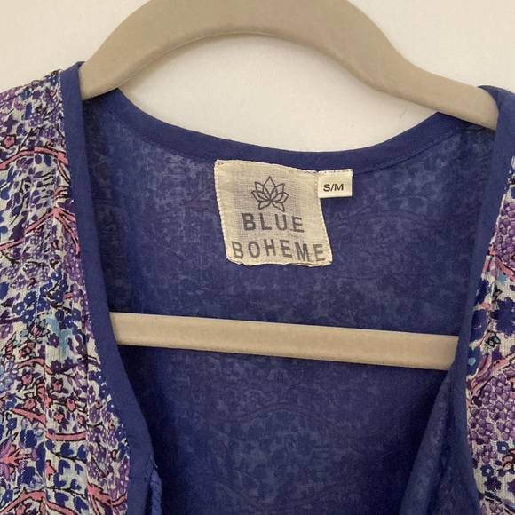 Purple Bohemian Dress - Picture 4 of 6